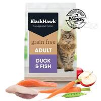 Black Hawk Cat Grain Free Duck & Fish 1.2kg