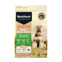 Black Hawk Grain Free Adult Small Breed Chicken Dog Food 2.5kg