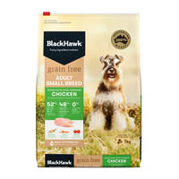 Black Hawk Grain Free Adult Small Breed Chicken Dog Food 7kg
