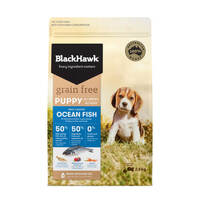 Black Hawk Puppy Grain Free Ocean Fish Dry Dog Food 2.5kg