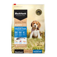 Black Hawk Puppy Grain Free Ocean Fish Dry Dog Food 7kg