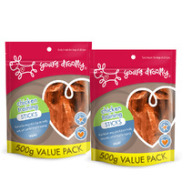 Yours Droolly Chicken Training Sticks 500g (2 Pack)