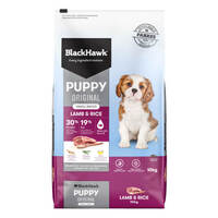 Black Hawk Puppy Small Breed Lamb & Rice Dry Dog Food 10kg