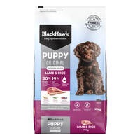 Black Hawk Puppy Medium Breed Lamb & Rice Dry Dog Food 10kg
