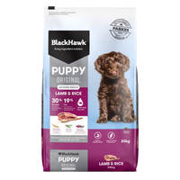 Black Hawk Puppy Medium Breed Lamb & Rice Dry Dog Food 20kg