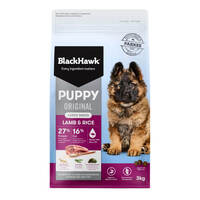 Black Hawk Puppy Large Breed Lamb & Rice Dry Dog Food 3kg