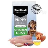 Black Hawk Puppy Small Breed Chicken & Rice 10kg