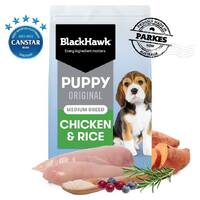 Black Hawk Puppy Medium Breed Chicken & Rice 3kg