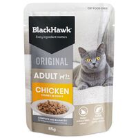 Black Hawk Adult Cat Food Pouch Chicken & Gravy 85g