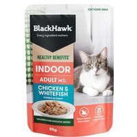 Black Hawk Healthy Benefits Cat Pouch Indoor 85g