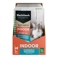 Black Hawk Healthy Benefits Cat Pouch Indoor 12x85g