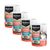 Black Hawk Healthy Benefits Cat Pouch Indoor 4x85g