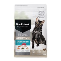Black Hawk Original Adult Dry Cat Food Ocean Fish 2kg