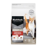 Black Hawk Original Adult Dry Cat Food Chicken & Kangaroo 4kg