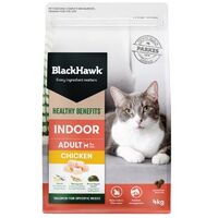 Black Hawk Healthy Benefits Dry Cat Food Indoor 4kg