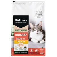 Black Hawk Healthy Benefits Dry Cat Food Indoor 8kg