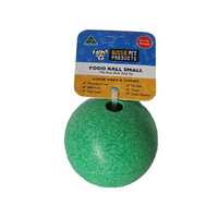 Aussie Pet Products Smooth Dog Treat Ball Green 8cm