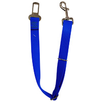 Car Safety Belt Adjustable Small Blue