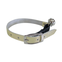 Suede Cat Collar Reflective Gold