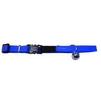 Basic Nylon Cat Collar Blue