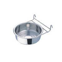 Coop Cup Feeder with Hook SS 600mL