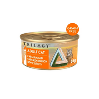 Trilogy Chicken In Rich Bone Broth Cat Can 85g