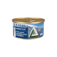 Trilogy Mackerel In Rich Bone Broth Cat Can 85g