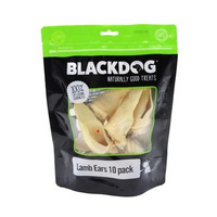 Blackdog Lamb Ears Dog Treat 10 pack