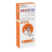 Bravecto Spot-On Small Dogs 4.5-10kg (1 Pack)