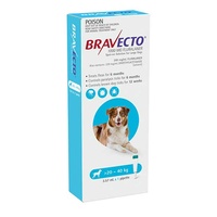 Bravecto Spot-On For Large Dogs 20-40kg (1 Pack)