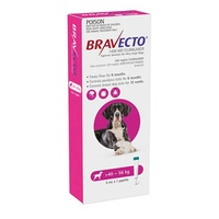 Bravecto Spot-On For Extra Large Dogs 40-56kg (1 Pack)