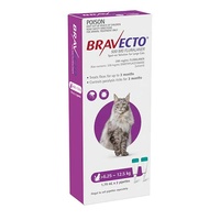 Bravecto Spot-On For Large Cats 6.25-12kg (2 Pack)