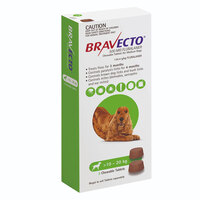 Bravecto Chew Medium Dog 10-20kg (2 Pack)