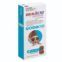 Bravecto Chews Large Dog 20-40kg (2 Pack)
