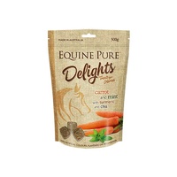 Equine Pure Delights Carrot Mint Tumeric & Chia Treats 500g