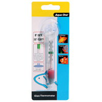 Aqua One Thermometer Float with Suction