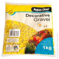 Decorative Gravel Fluro Yellow 1kg