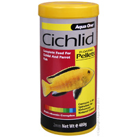 Aqua One Cichlid Floating Pellets 480g