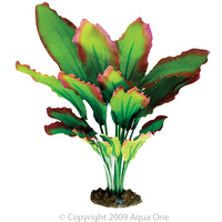 Silk Plant Amazon Red & Green 30cm
