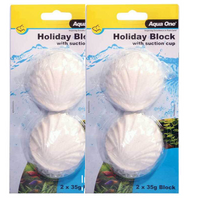 AquaOne Holiday Block W/Suction Cup