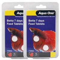 Betta Block 7 day Feeder 2 Tabs (2 Pack)