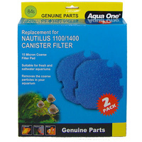 SP Nautilus 1100/1400 Sponge 15ppi Blue (2 Pack)