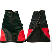 Coat PetOne Nightwalker Blk/Rd 45cm