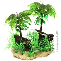 Ornament Palm Tree with Shipwreck