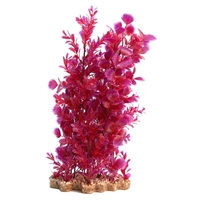 Aqua One Plastic Plant Pink Hottonia Tribulu Xlarge