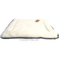 Sheepskin Mat XL Blue