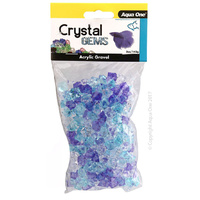 Gravel Crystal Gems Acrylic Frosty Blue