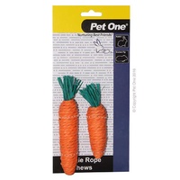 Small Pet Chew Carrot (2 Pack)