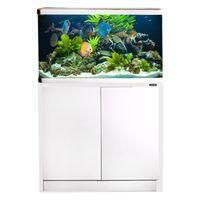Aqua One Lifestyle 127 Tank & Cabinet Gloss White