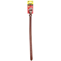 Leather Collar Brown 35cm